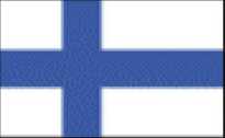 Flagge Finnland (Finnisch)